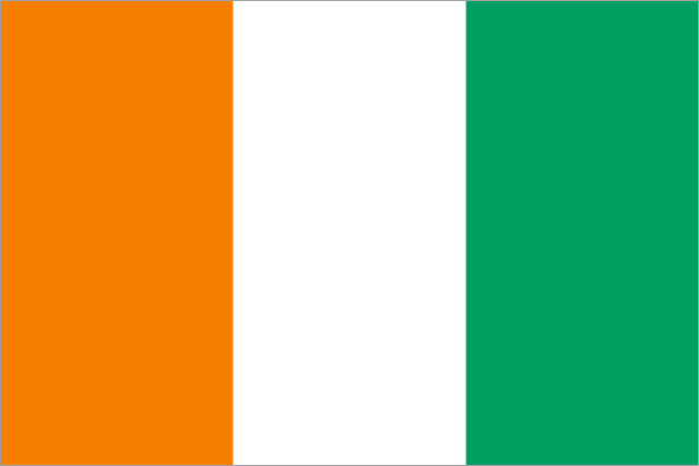 Государственный флаг Кот-д’Ивуара