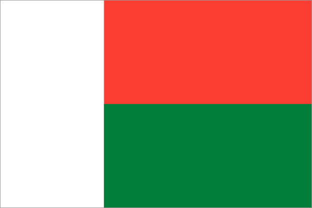 Государственный флаг Мадагаскара
